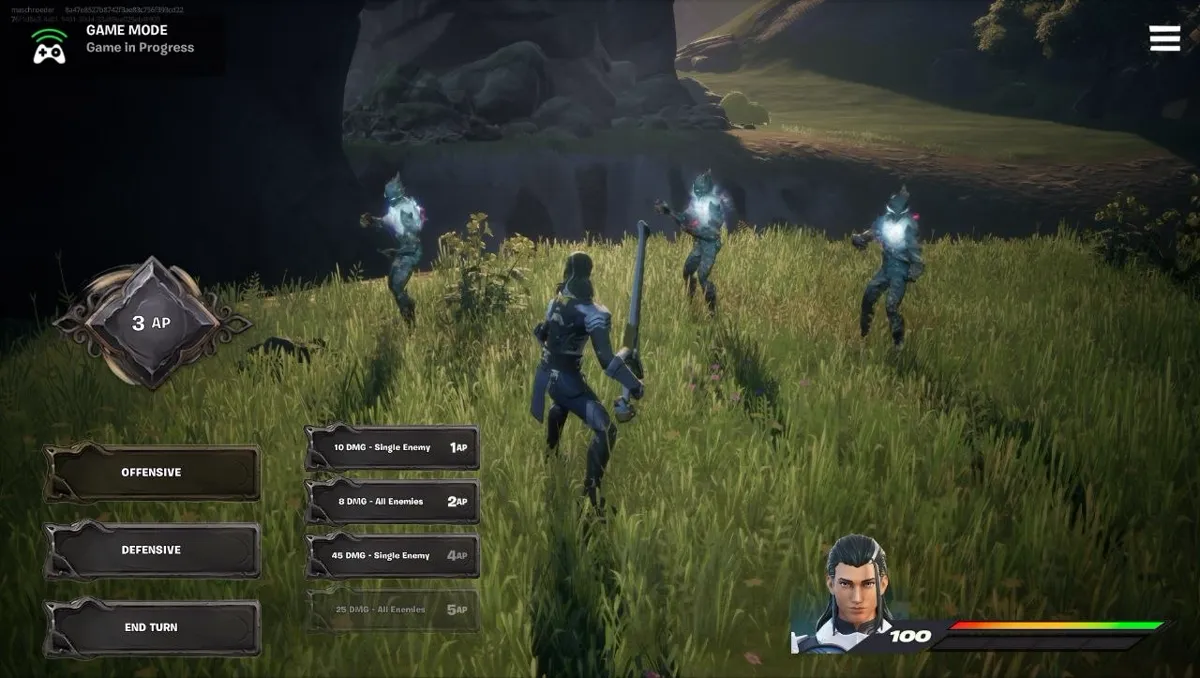 UEFN Turn-Based RPG - Tech Demo - Game Designer project from 2026